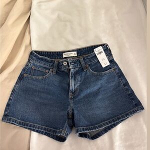 Abercrombie & Fitch Classic Blue Jean Shorts